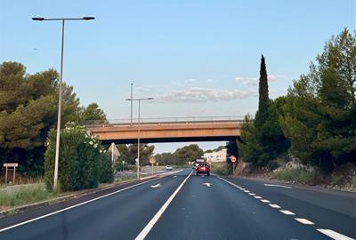 El pont de Mas Mel s’ampliarà per millorar la connexió entre Calafell i Segur. Ajuntament de Calafell